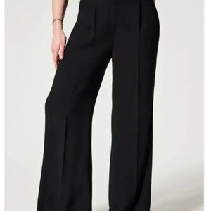 SPANX Black Wide Leg Pants